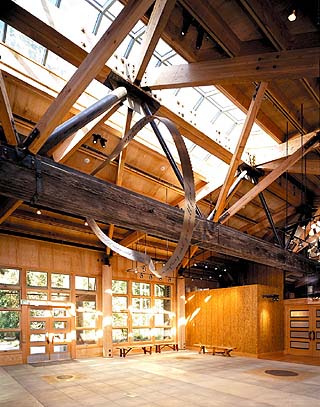 Rafn Co. earned U.S. Green Council LEED Certification � and the Eagle of Excellence award � for IslandWood, a discovery-based learning center on Bainbridge Island. The project features sustainable facilities, and alternative and experimental systems. Photos courtesy of ABC of Western Washington.